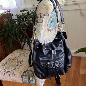 Coach Drawstring Bucket bag 2 way